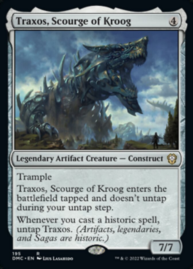 Traxos, Scourge of Kroog [Dominaria United Commander] | L.A. Mood Comics and Games