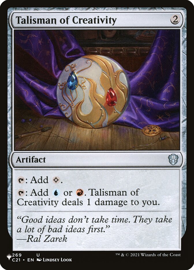 Talisman of Creativity [Secret Lair: Heads I Win, Tails You Lose] | L.A. Mood Comics and Games