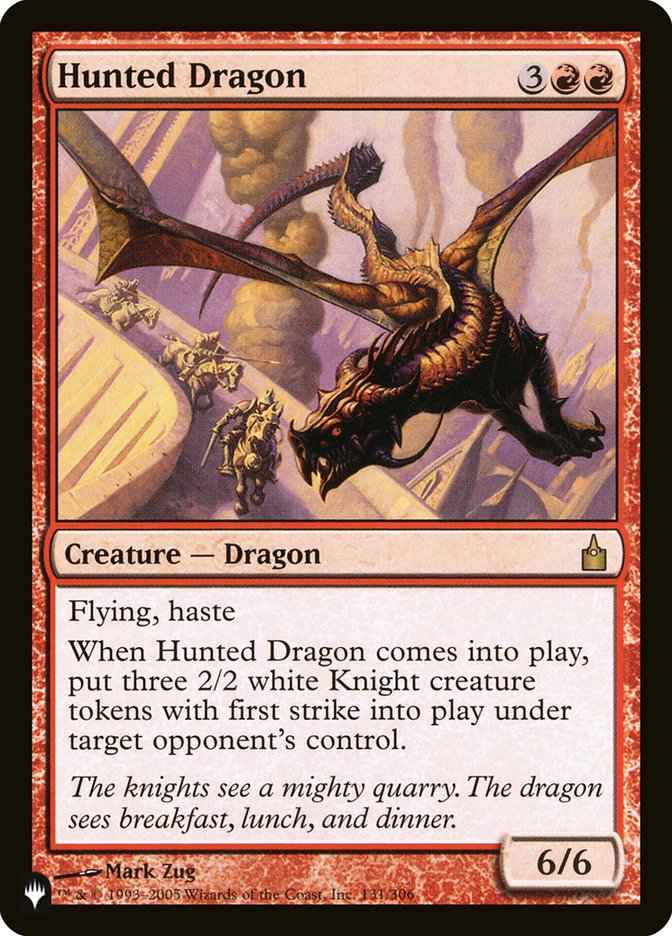 Hunted Dragon [The List] | L.A. Mood Comics and Games