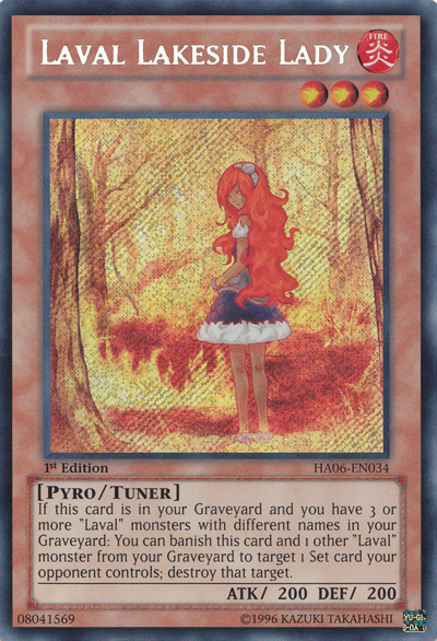 Laval Lakeside Lady [HA06-EN034] Secret Rare | L.A. Mood Comics and Games