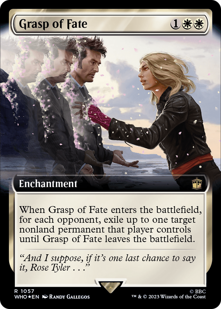 Grasp of Fate (Extended Art) (Surge Foil) [Doctor Who] | L.A. Mood Comics and Games