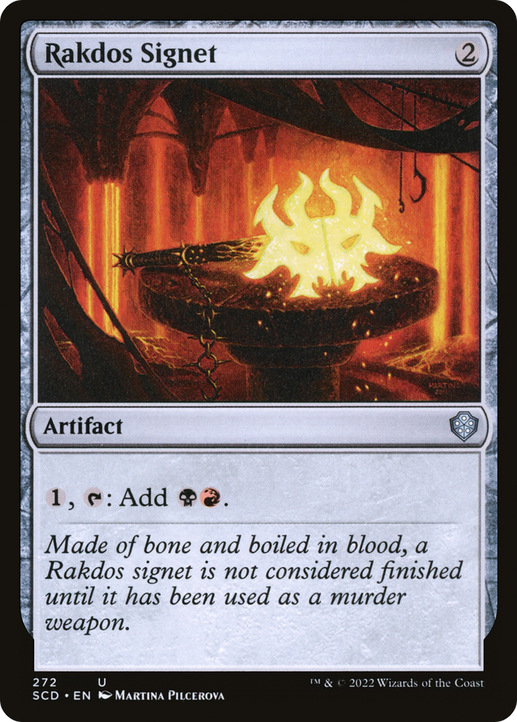 Rakdos Signet [Starter Commander Decks] | L.A. Mood Comics and Games