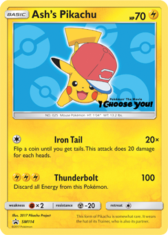 Ash's Pikachu (SM114) [Sun & Moon: Black Star Promos] | L.A. Mood Comics and Games