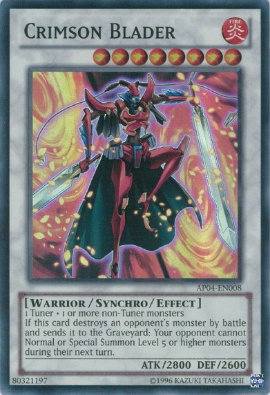 Crimson Blader [AP04-EN008] Super Rare | L.A. Mood Comics and Games