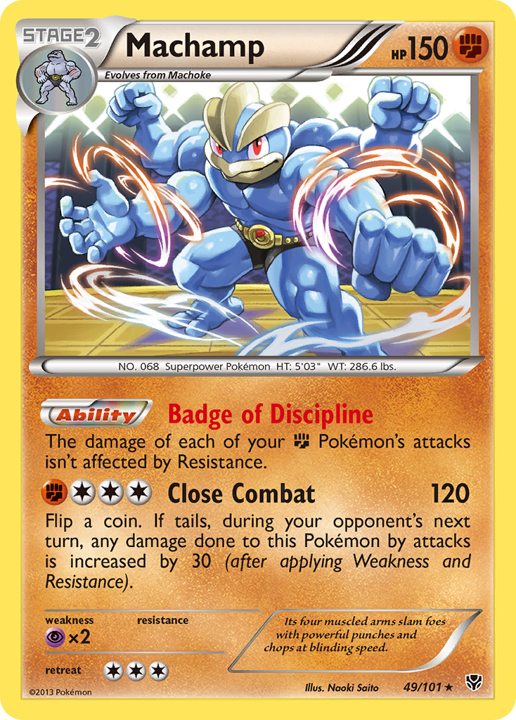 Machamp (49/101) [Black & White: Plasma Blast] | L.A. Mood Comics and Games