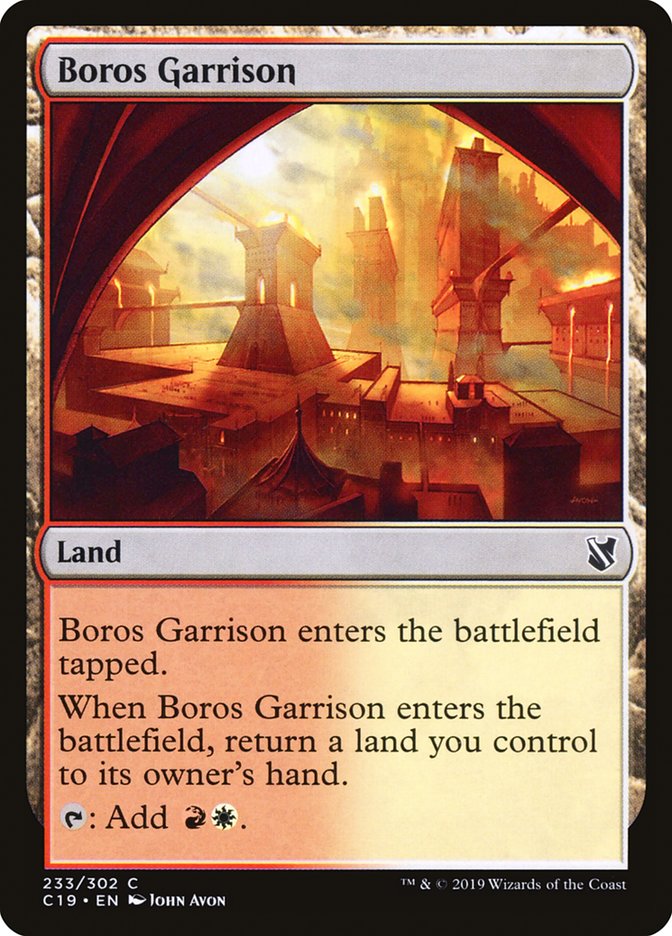 Boros Garrison [Commander 2019] | L.A. Mood Comics and Games