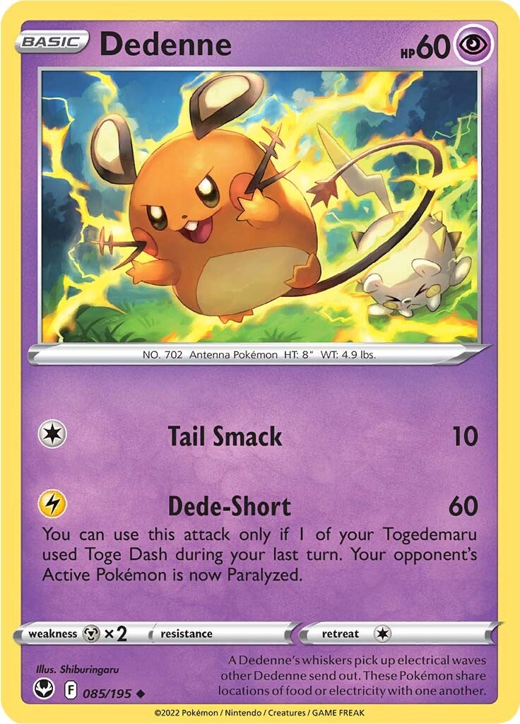 Dedenne (085/195) [Sword & Shield: Silver Tempest] | L.A. Mood Comics and Games