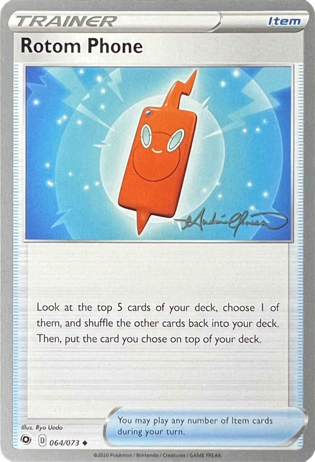Rotom Phone (064/073) (The Shape of Mew - Andre Chiasson) [World Championships 2022] | L.A. Mood Comics and Games