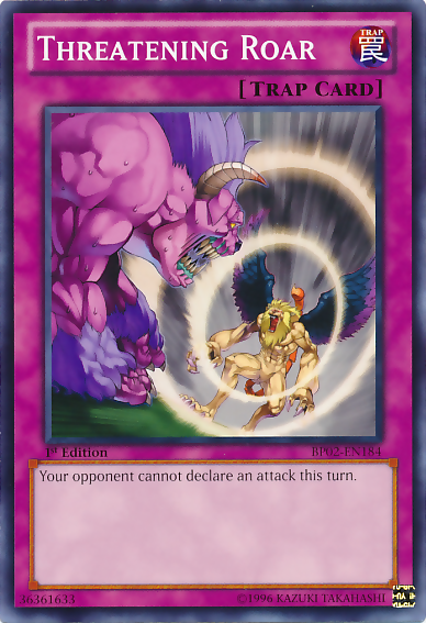 Threatening Roar [BP02-EN184] Mosaic Rare | L.A. Mood Comics and Games