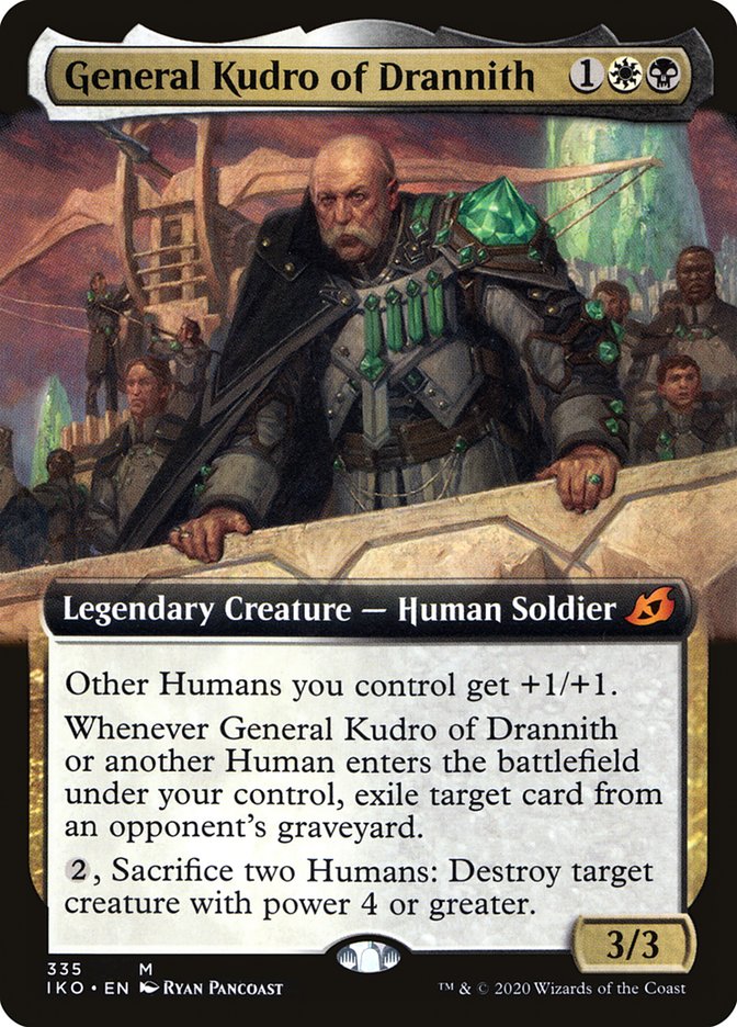 General Kudro of Drannith (Extended Art) [Ikoria: Lair of Behemoths] | L.A. Mood Comics and Games