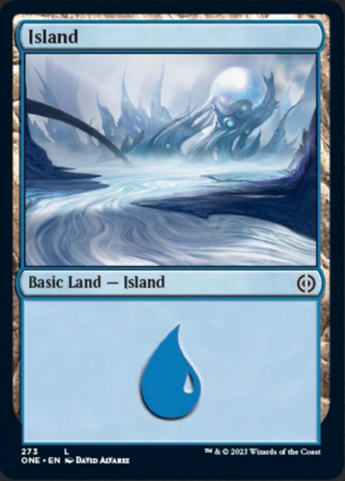 Island (273) [Phyrexia: All Will Be One] | L.A. Mood Comics and Games