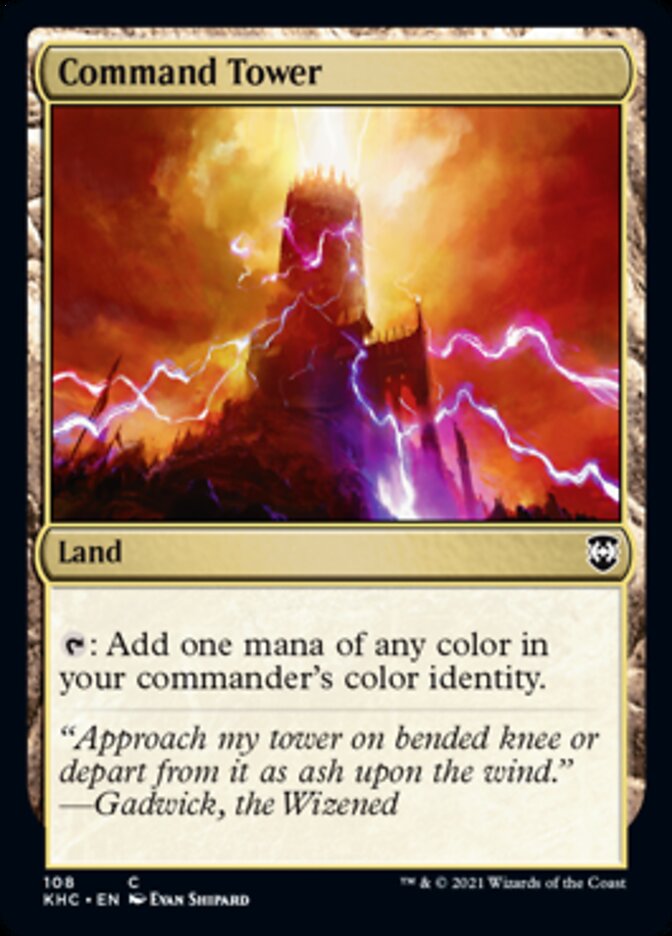 Command Tower [Kaldheim Commander] | L.A. Mood Comics and Games