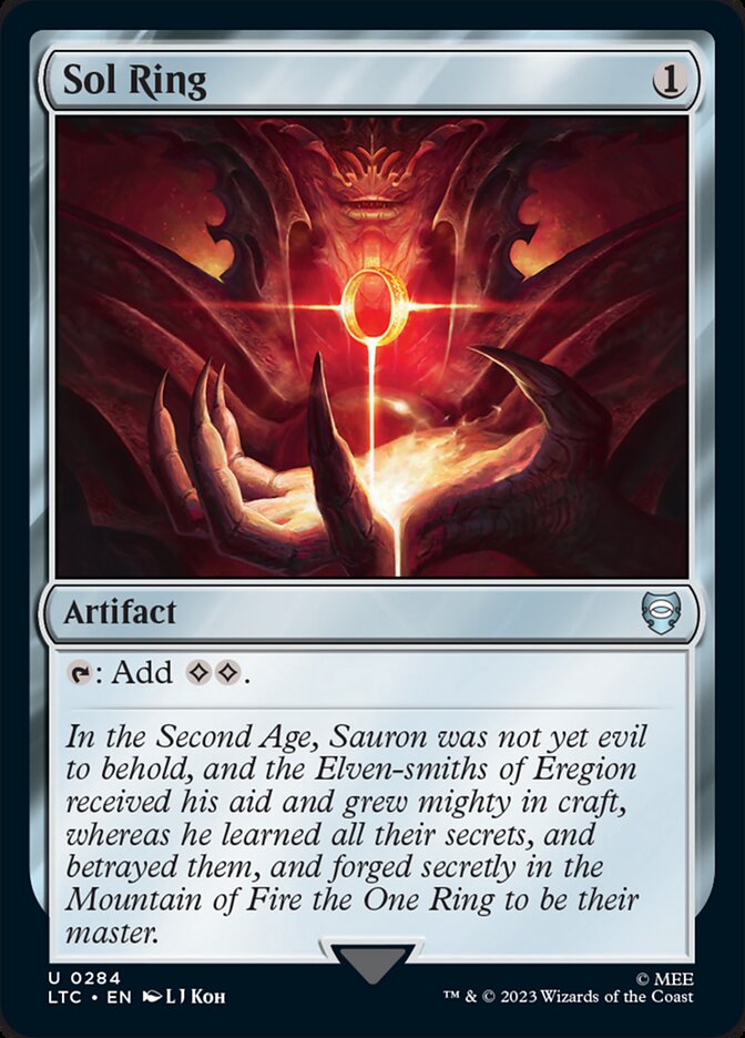 Sol Ring [The Lord of the Rings: Tales of Middle-Earth Commander] | L.A. Mood Comics and Games