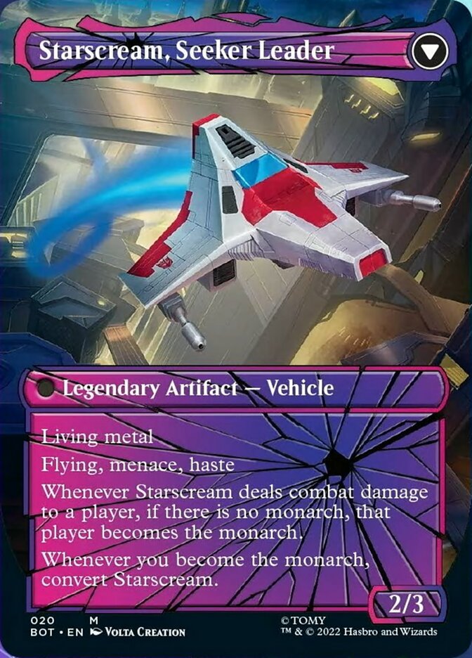 Starscream, Power Hungry // Starscream, Seeker Leader (Shattered Glass) [Transformers] | L.A. Mood Comics and Games