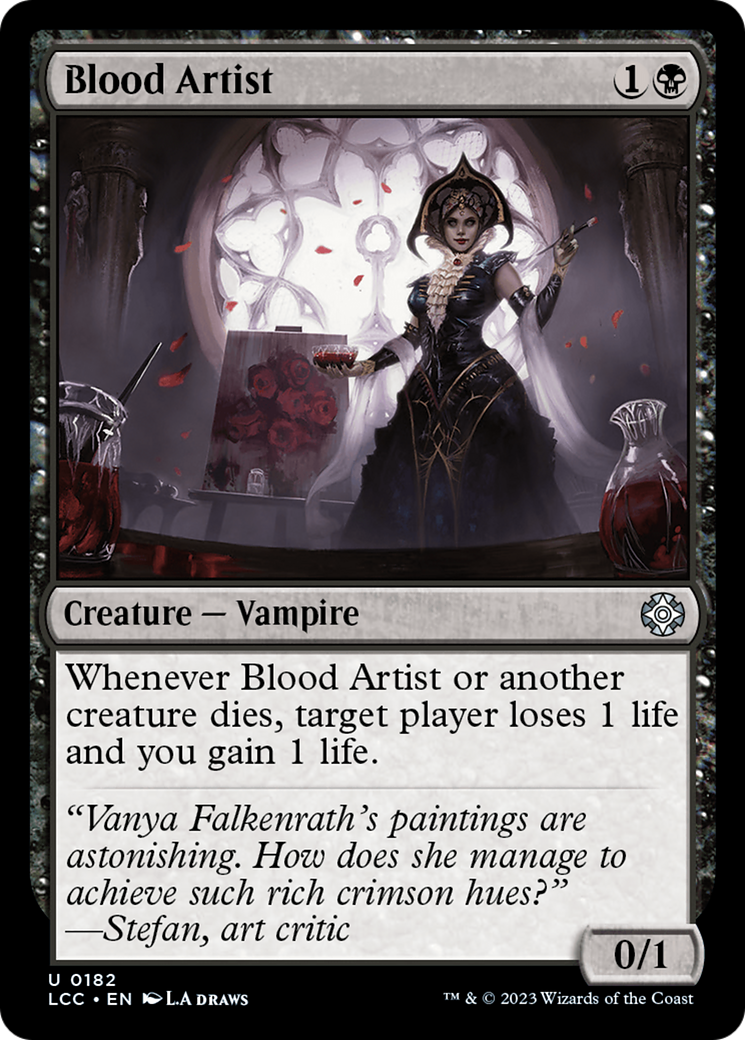 Blood Artist [The Lost Caverns of Ixalan Commander] | L.A. Mood Comics and Games