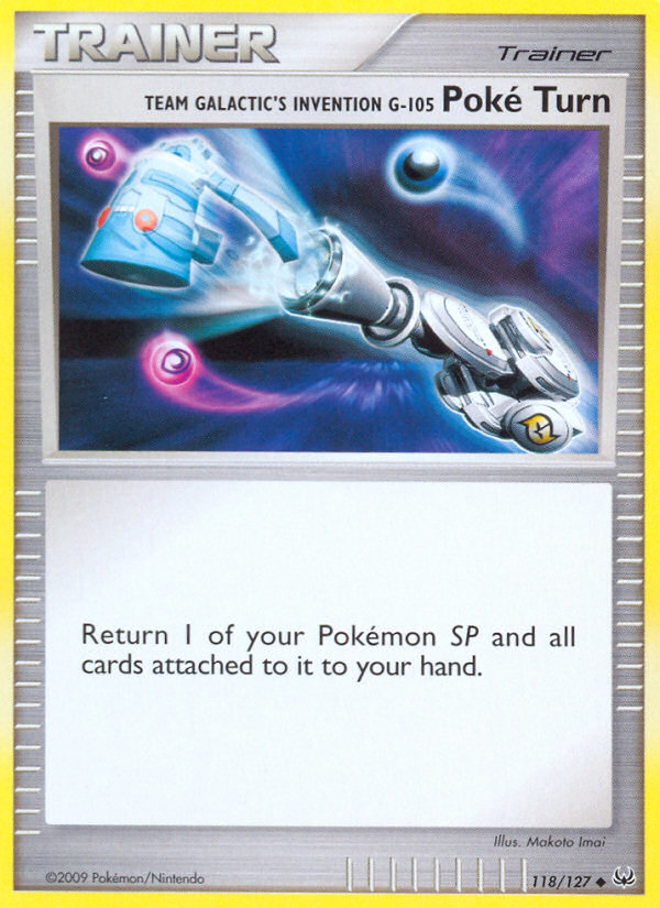 Team Galactic's Invention G-105 Poke Turn (118/127) [Platinum: Base Set] | L.A. Mood Comics and Games