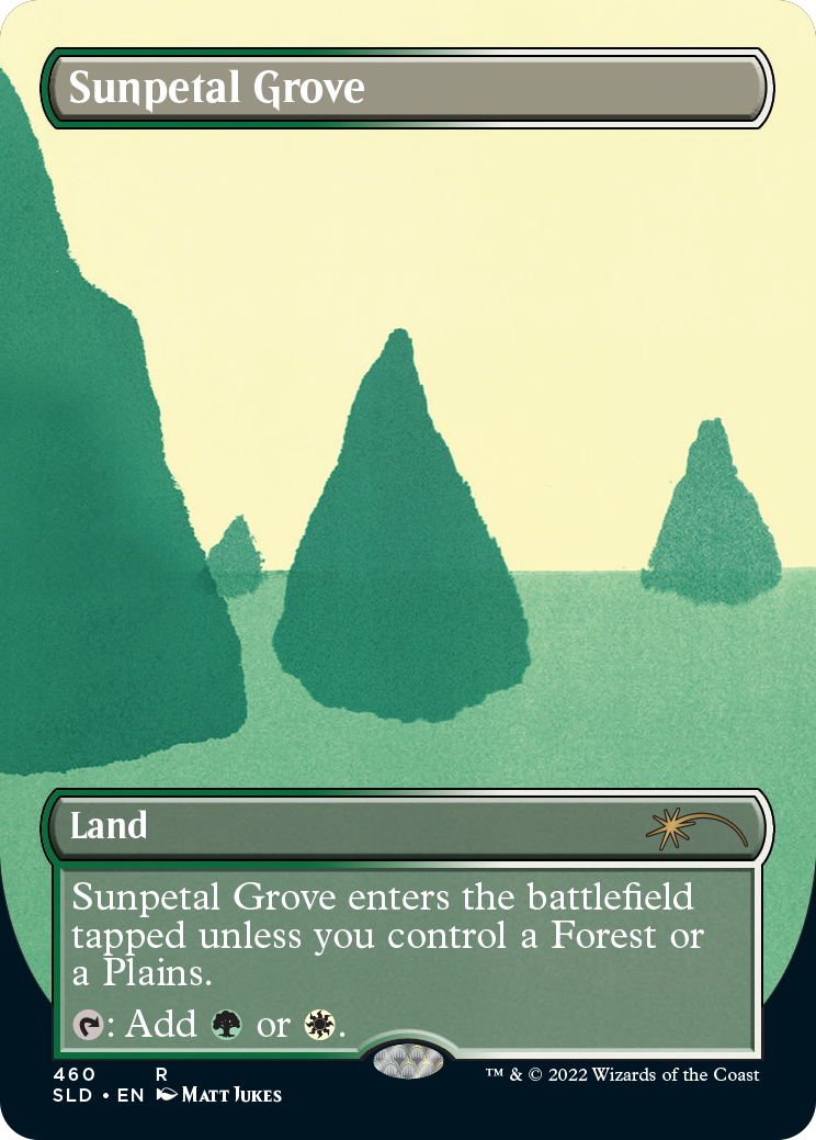 Sunpetal Grove (Borderless) [Secret Lair Drop Series] | L.A. Mood Comics and Games