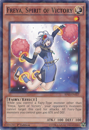 Freya, Spirit of Victory [BP03-EN027] Shatterfoil Rare | L.A. Mood Comics and Games