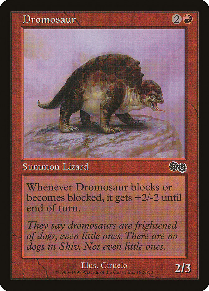 Dromosaur [Urza's Saga] | L.A. Mood Comics and Games