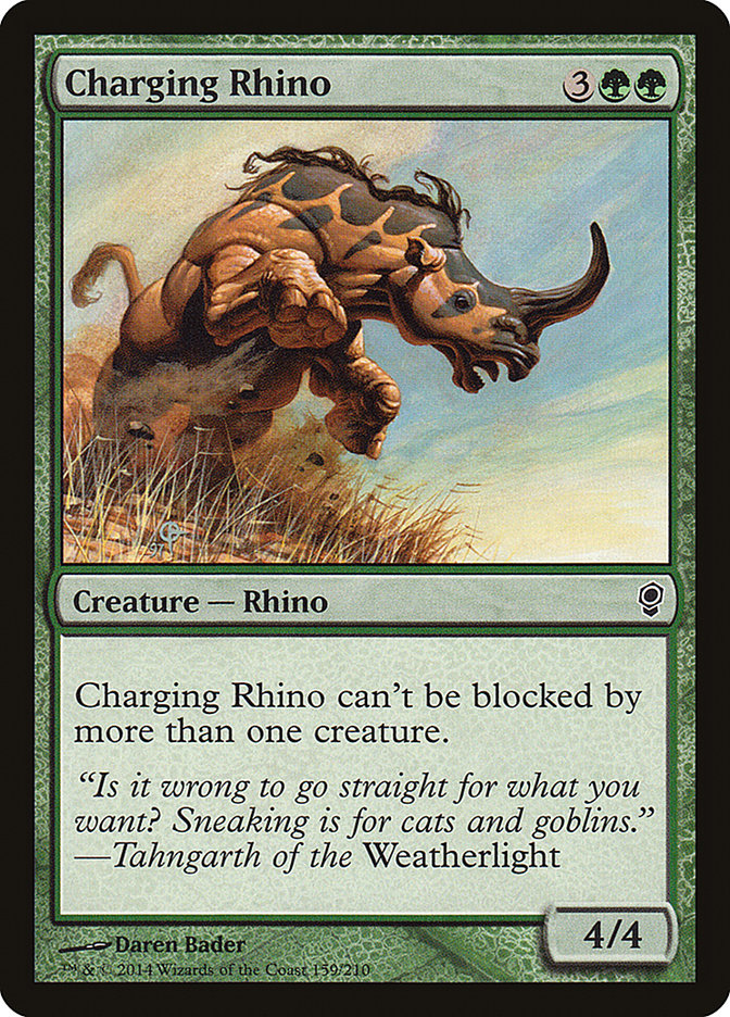 Charging Rhino [Conspiracy] | L.A. Mood Comics and Games