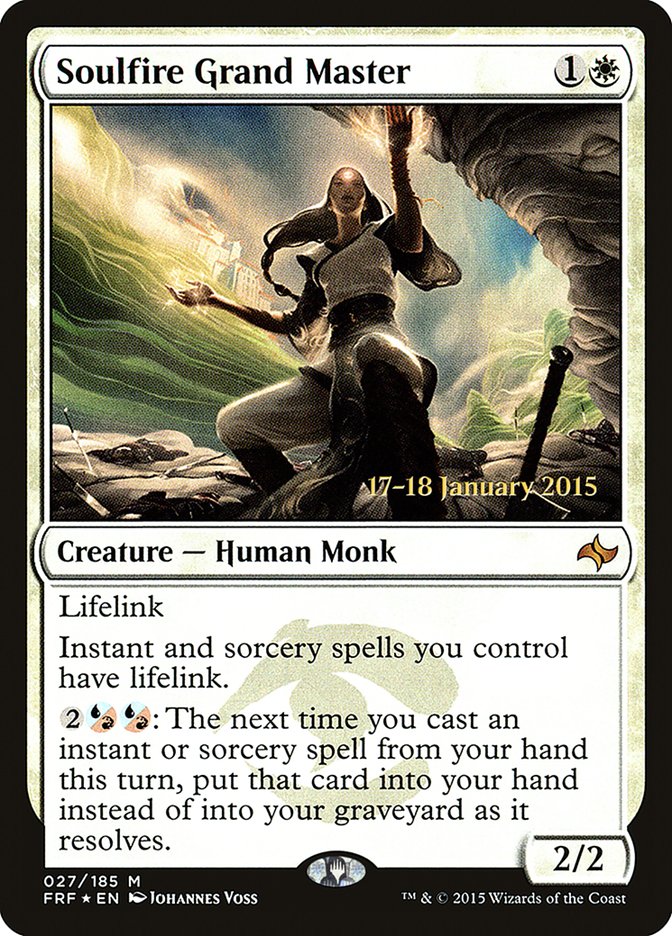 Soulfire Grand Master [Fate Reforged Prerelease Promos] | L.A. Mood Comics and Games