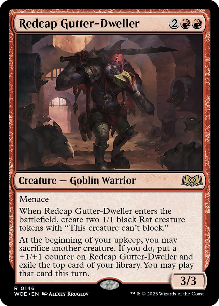 Redcap Gutter-Dweller [Wilds of Eldraine] | L.A. Mood Comics and Games