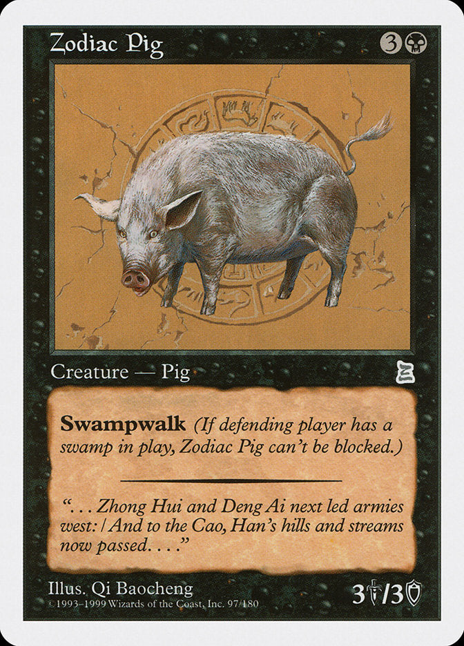 Zodiac Pig [Portal Three Kingdoms] | L.A. Mood Comics and Games