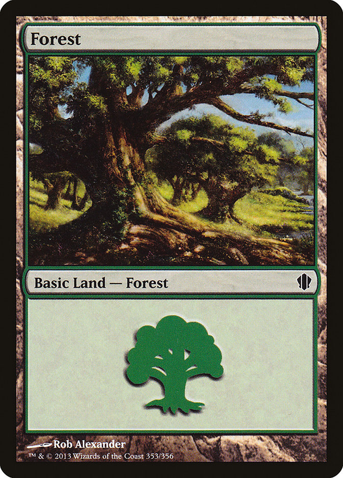 Forest (353) [Commander 2013] | L.A. Mood Comics and Games