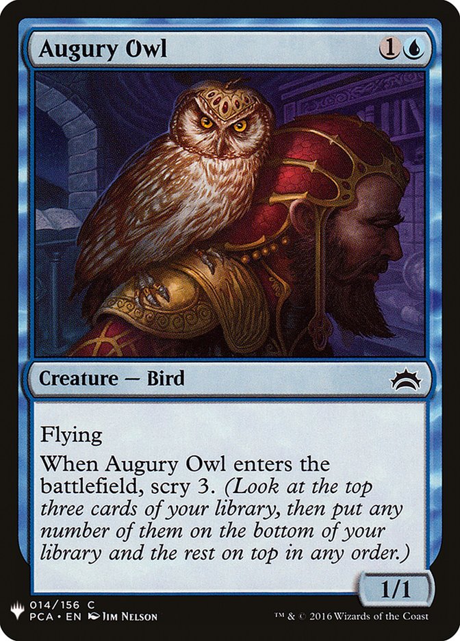 Augury Owl [Mystery Booster] | L.A. Mood Comics and Games