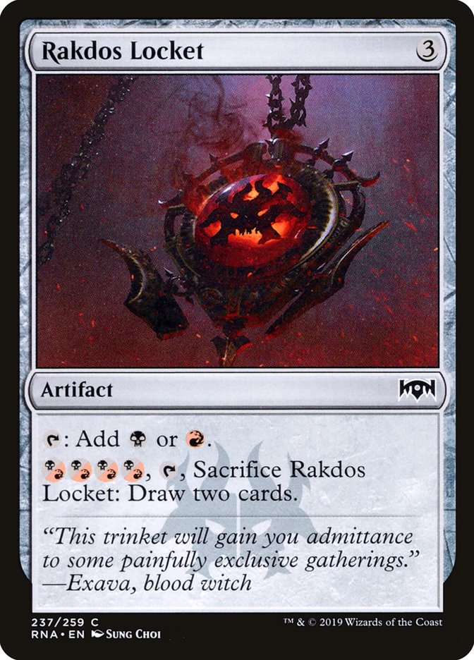 Rakdos Locket [Ravnica Allegiance] | L.A. Mood Comics and Games