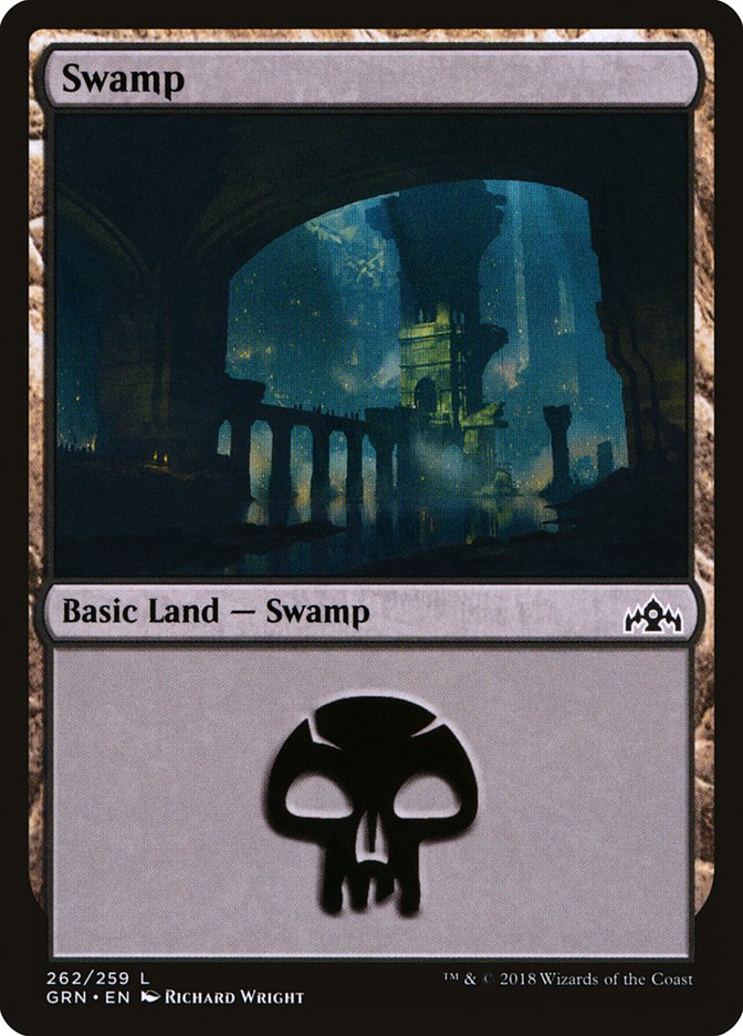 Swamp (262) [Guilds of Ravnica] | L.A. Mood Comics and Games