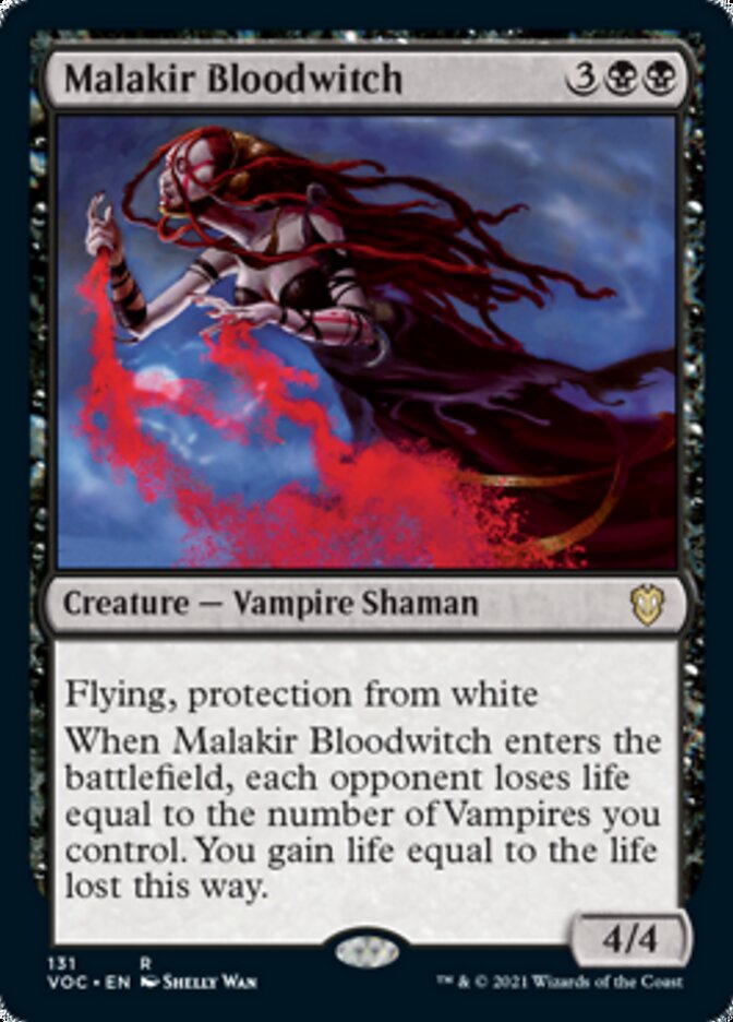 Malakir Bloodwitch [Innistrad: Crimson Vow Commander] | L.A. Mood Comics and Games