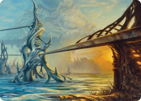 Razortide Bridge Art Card [Modern Horizons 2 Art Series] | L.A. Mood Comics and Games