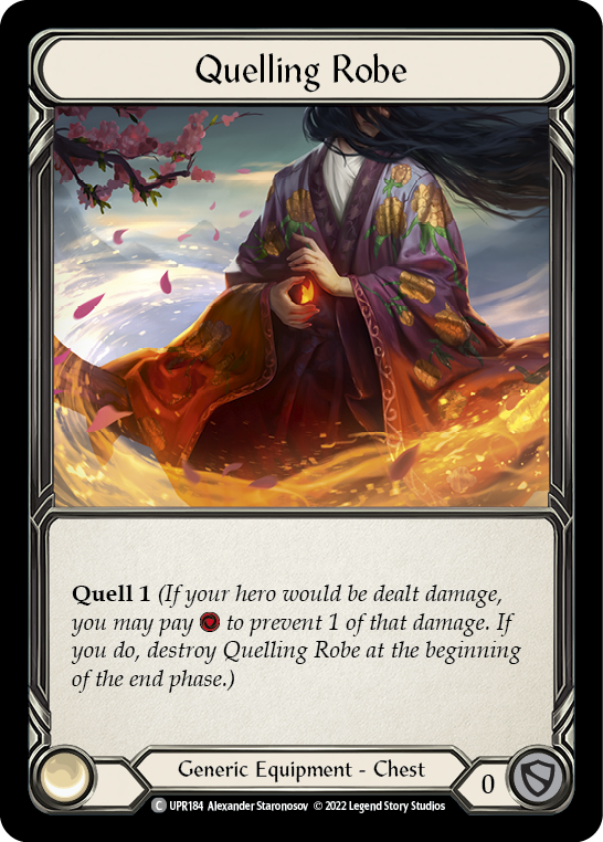 Quelling Robe [UPR184] (Uprising)  Rainbow Foil | L.A. Mood Comics and Games