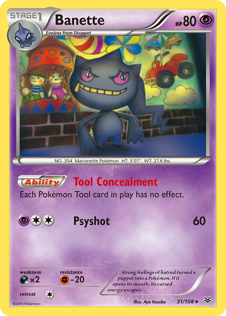 Banette (31/108) [XY: Roaring Skies] | L.A. Mood Comics and Games