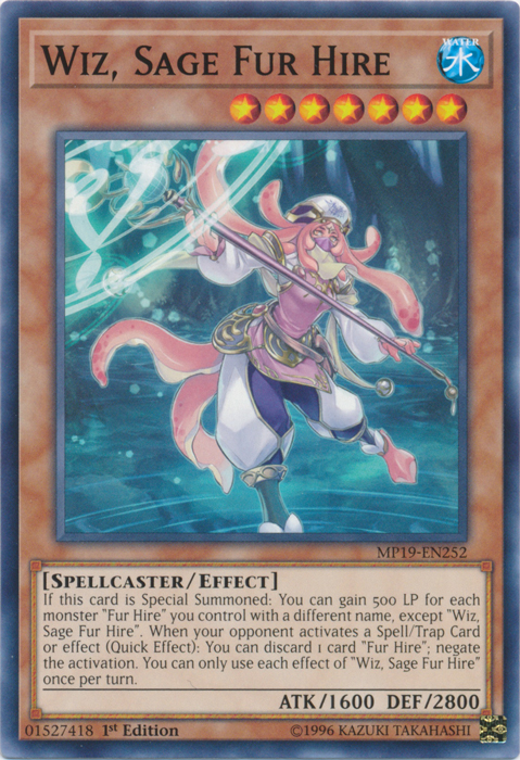 Wiz, Sage Fur Hire [MP19-EN252] Common | L.A. Mood Comics and Games