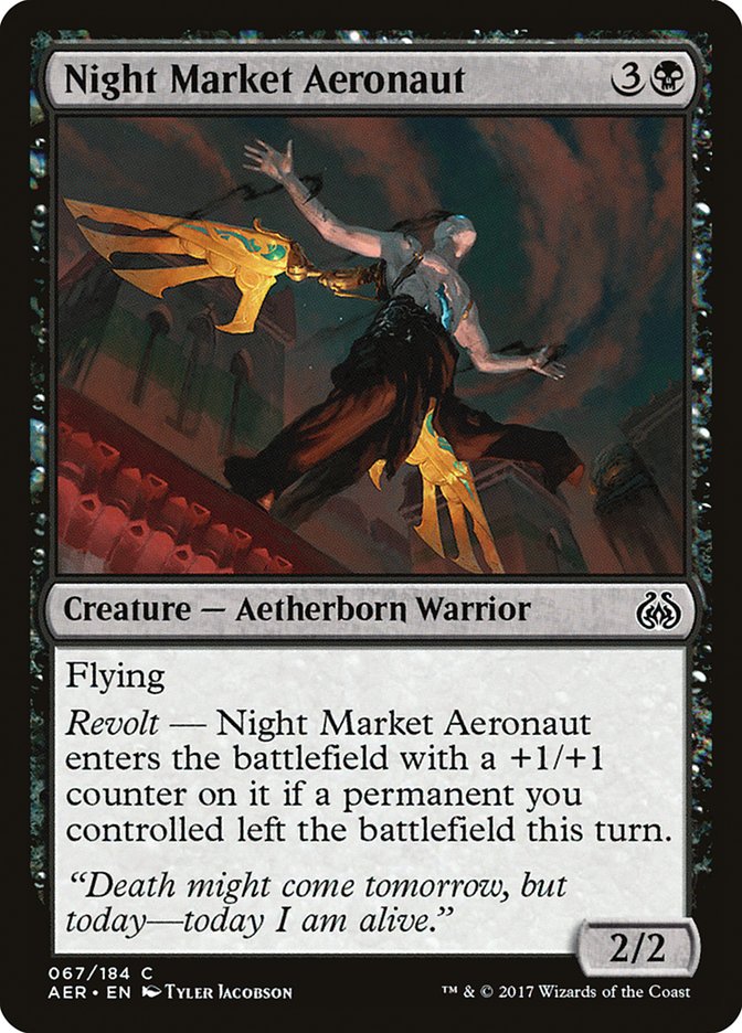 Night Market Aeronaut [Aether Revolt] | L.A. Mood Comics and Games