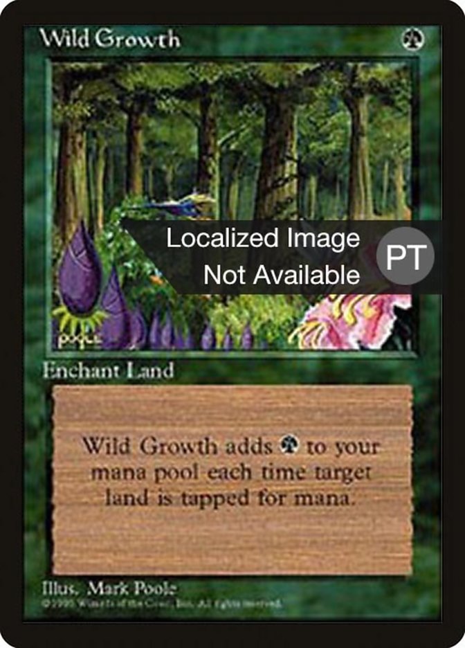 Wild Growth [Fourth Edition (Foreign Black Border)] | L.A. Mood Comics and Games