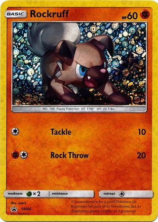 Rockruff (SM06) (General Mills Promo) [Sun & Moon: Black Star Promos] | L.A. Mood Comics and Games