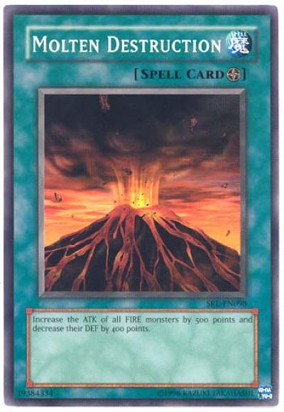 Molten Destruction [SRL-098] Common | L.A. Mood Comics and Games