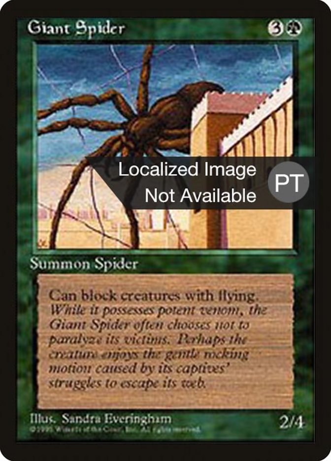 Giant Spider [Fourth Edition (Foreign Black Border)] | L.A. Mood Comics and Games