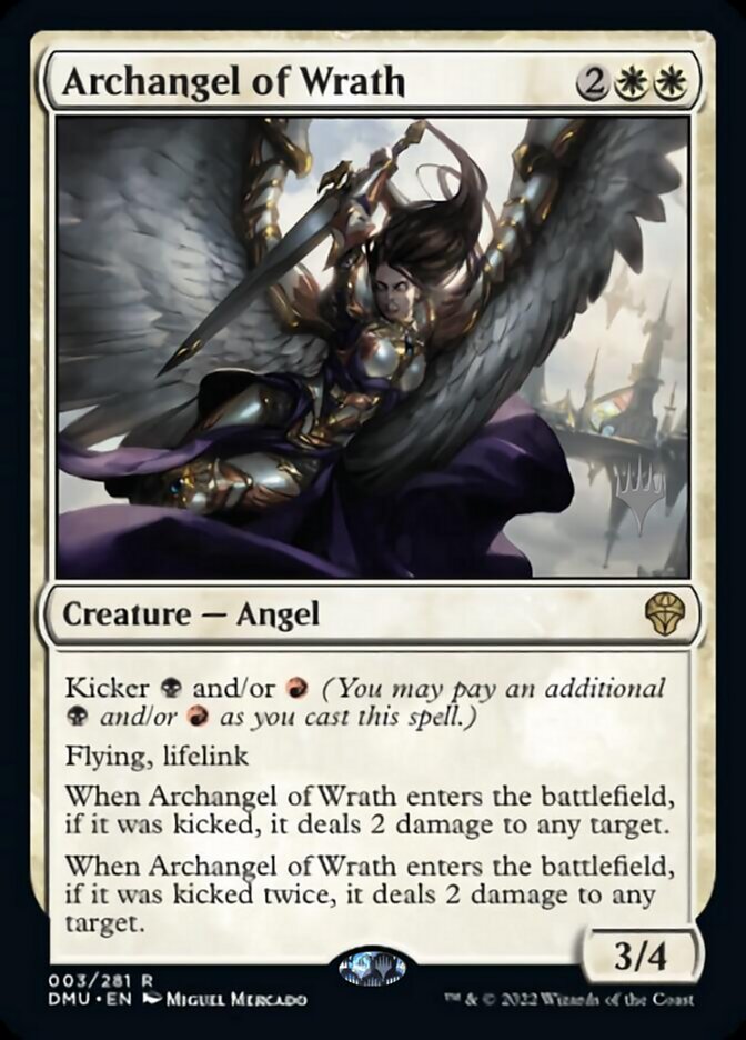 Archangel of Wrath (Promo Pack) [Dominaria United Promos] | L.A. Mood Comics and Games