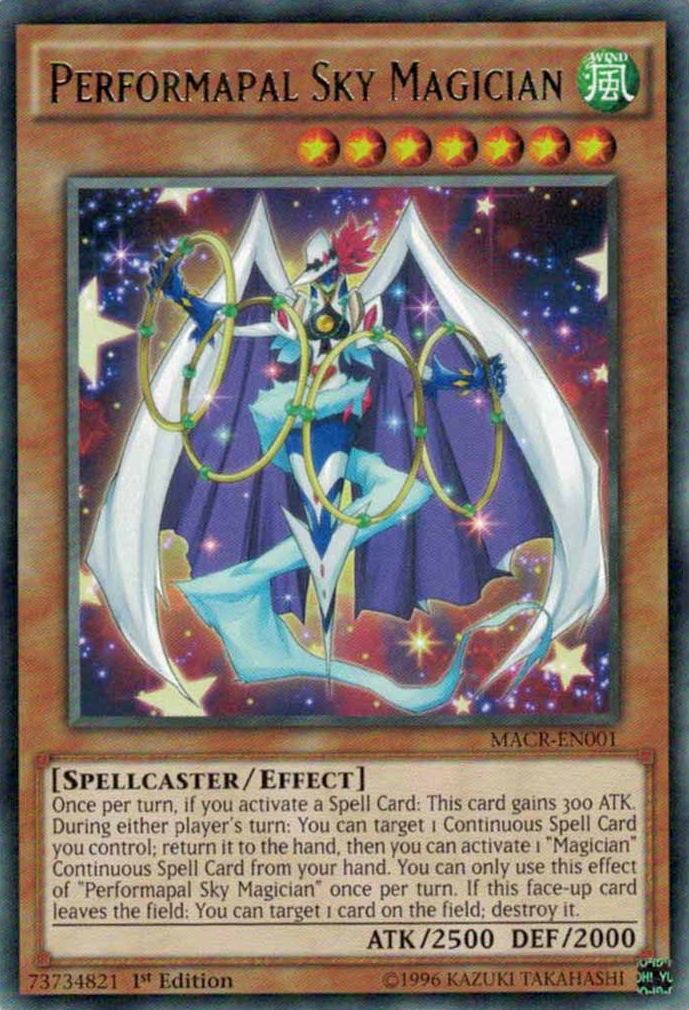 Performapal Sky Magician [MACR-EN001] Rare | L.A. Mood Comics and Games