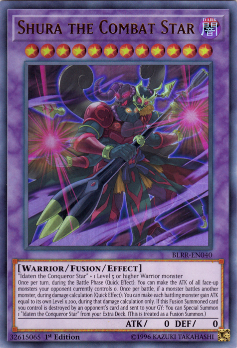 Shura the Combat Star [BLRR-EN040] Ultra Rare | L.A. Mood Comics and Games
