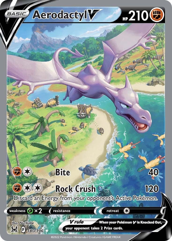 Aerodactyl V (180/196) [Sword & Shield: Lost Origin] | L.A. Mood Comics and Games