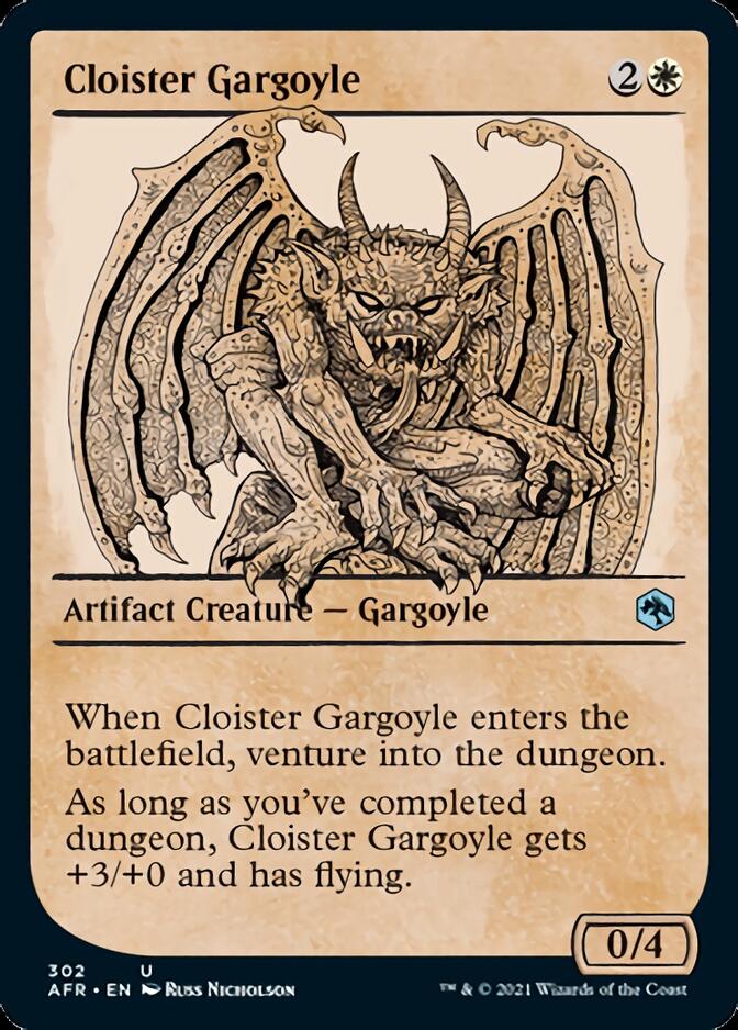 Cloister Gargoyle (Showcase) [Dungeons & Dragons: Adventures in the Forgotten Realms] | L.A. Mood Comics and Games