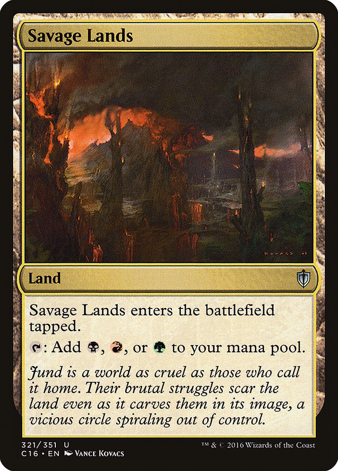 Savage Lands [Commander 2016] | L.A. Mood Comics and Games