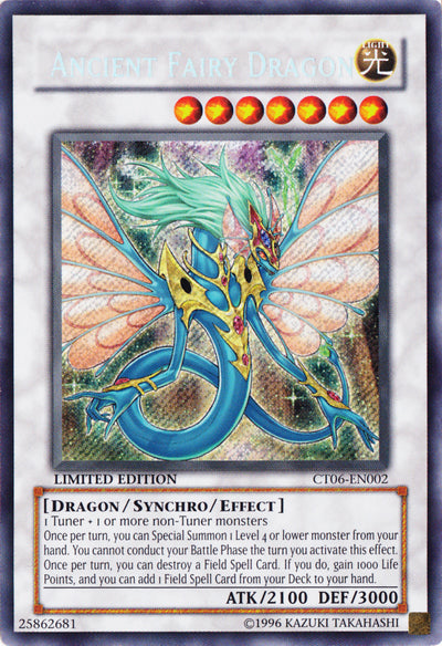 Ancient Fairy Dragon [CT06-EN002] Secret Rare | L.A. Mood Comics and Games