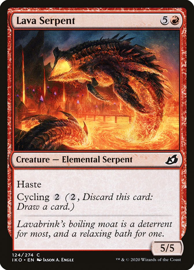 Lava Serpent [Ikoria: Lair of Behemoths] | L.A. Mood Comics and Games