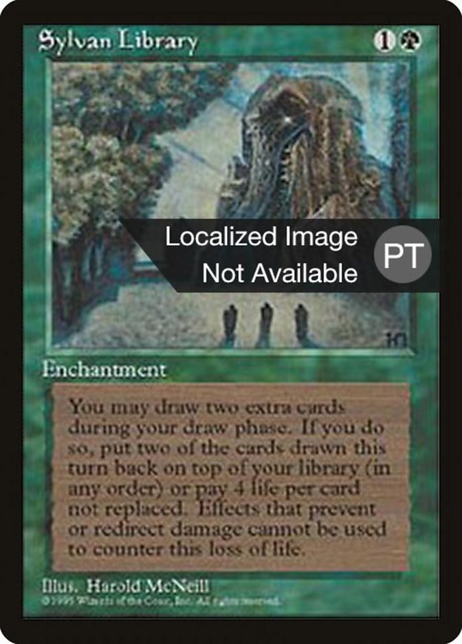 Sylvan Library [Fourth Edition (Foreign Black Border)] | L.A. Mood Comics and Games